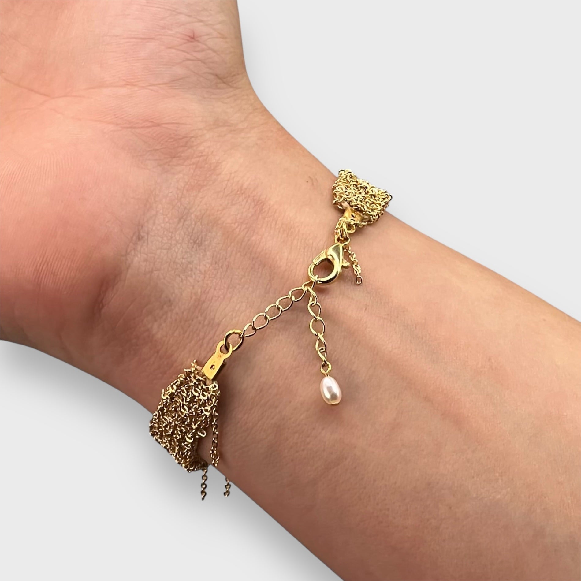 Mey Atelier Woven Gold Woven Bracelet – M