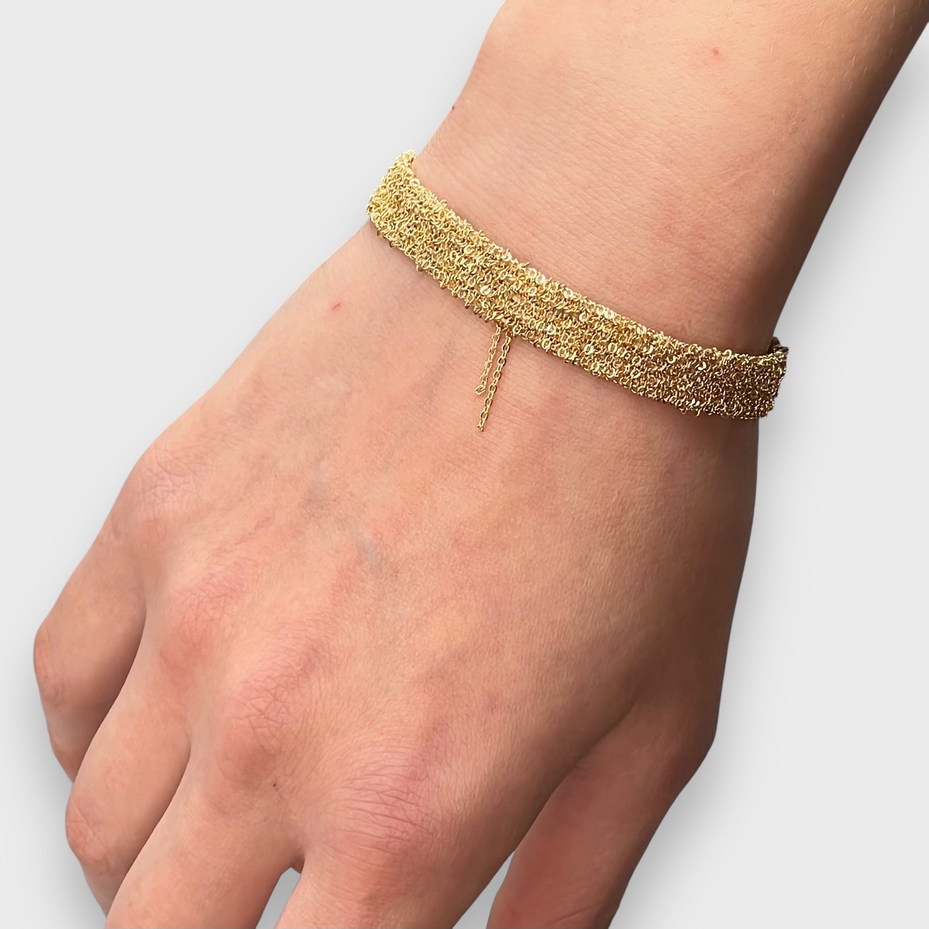 Mey Atelier Woven Gold Woven Bracelet – M