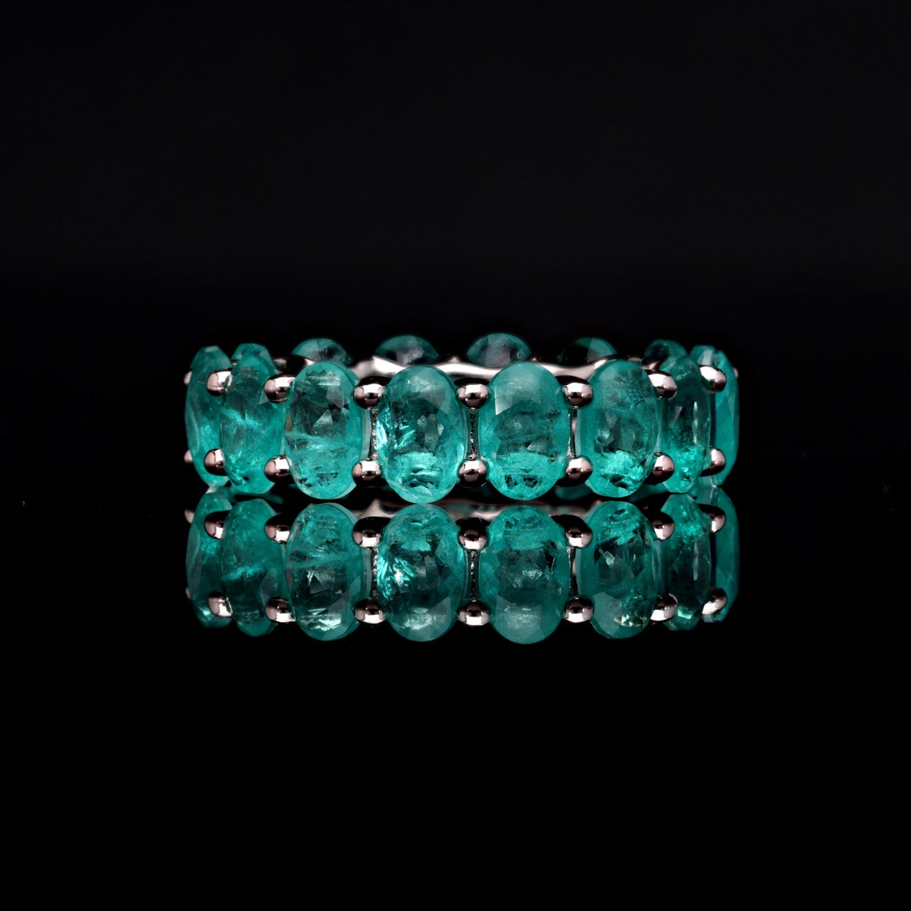 SooSilkyGems PARAIBA WEDDING BAND