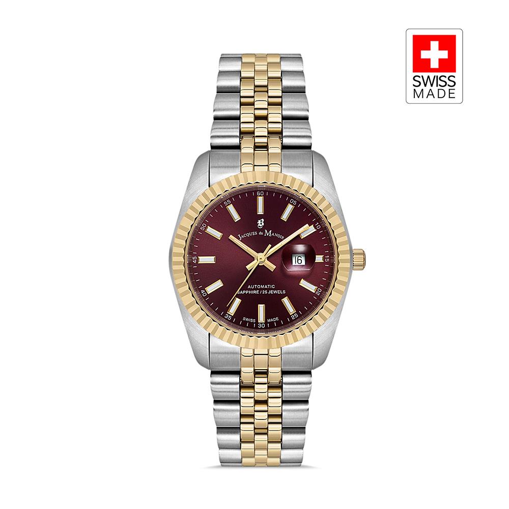 INSPIRATION JWL04118 (Sellita SW100, 25 Jewels Otomatik Mekanizmalı, Swiss Made) Kadın Kol Saati
