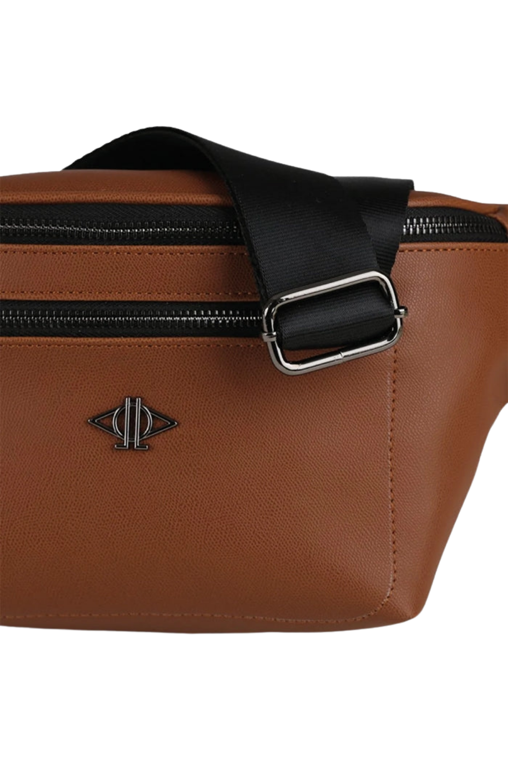 Dellel Deri Brown Waist Bag