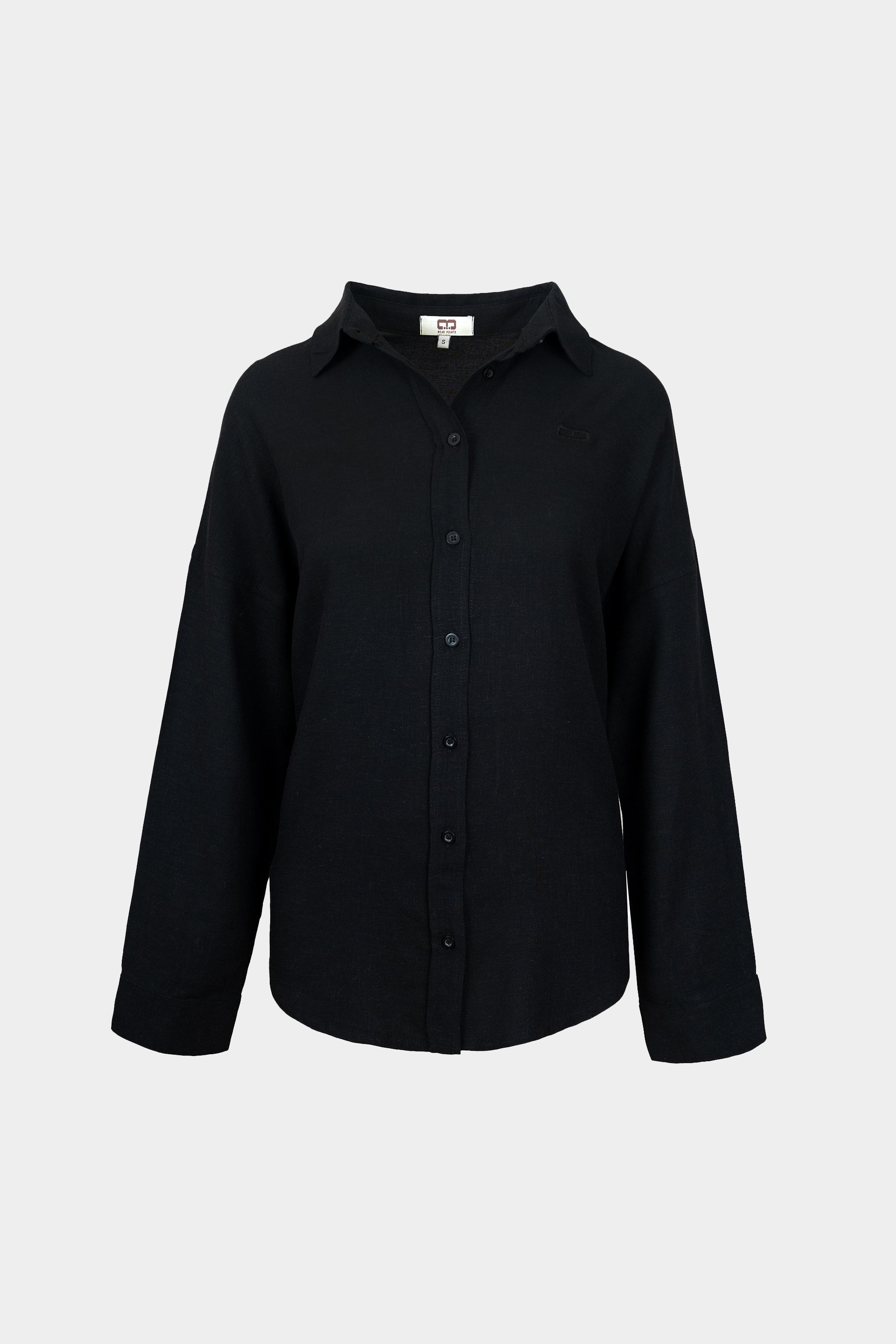 Wear Three Points Noir Linen Shirt