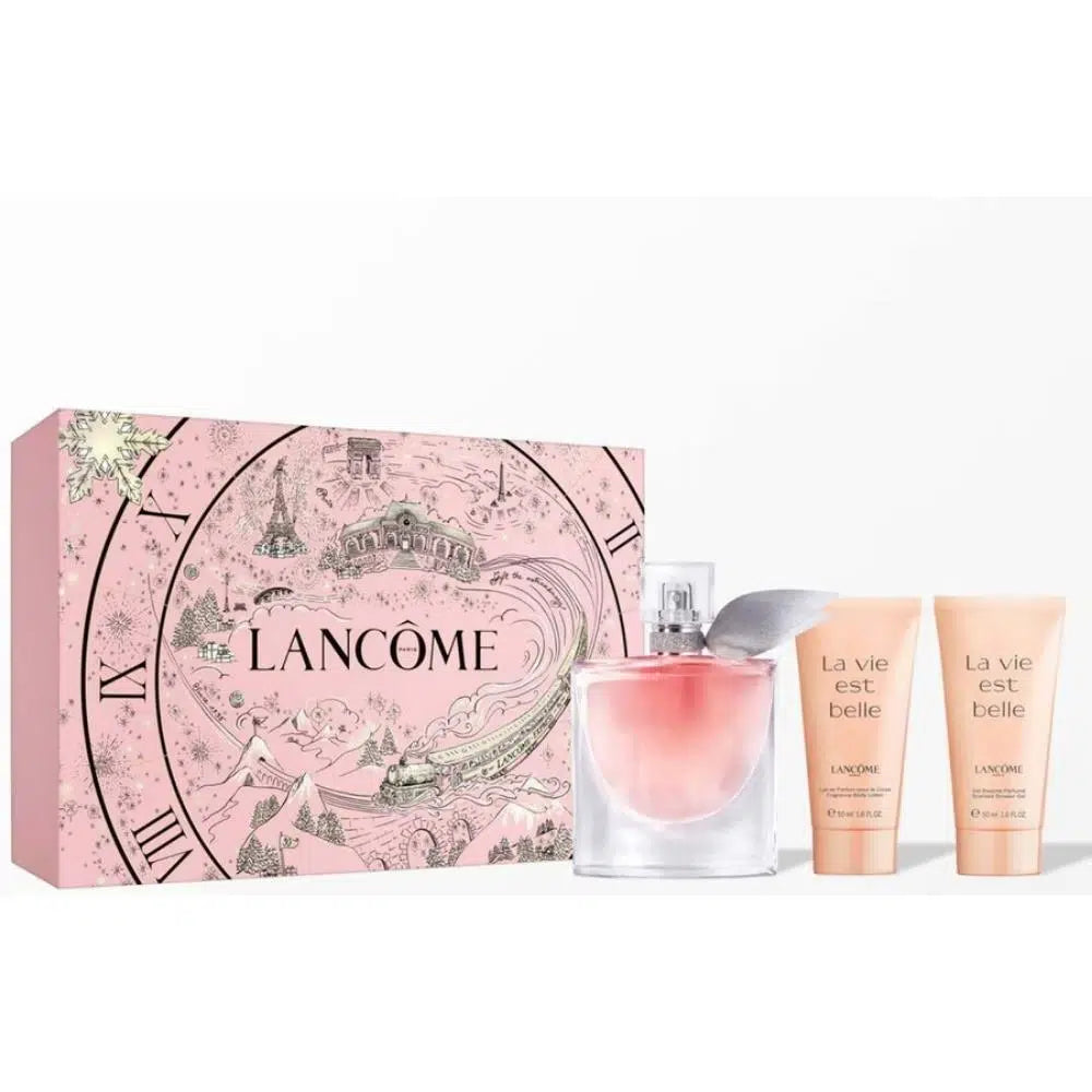 Lancome La Vie Est Belle EDP 30 ml Perfume + 50 ml Shower Gel + 50 ml Lotion set