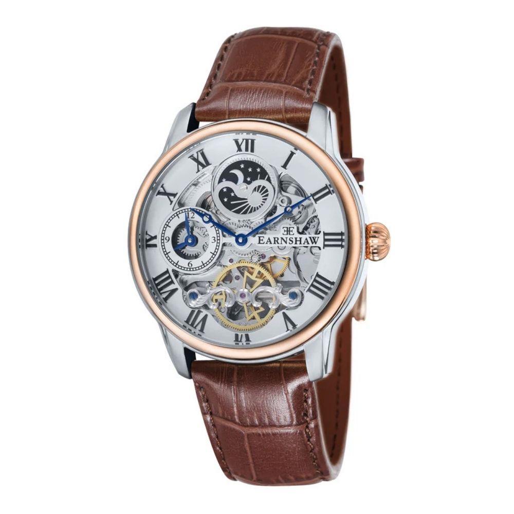 LONGITUDE DUAL TIME ES-8006-08 Otomatik Erkek Kol Saati