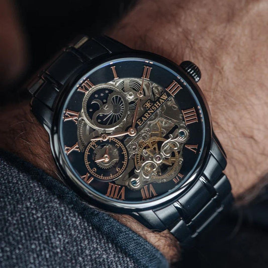 LONGITUDE DUAL TIME ES-8006-55 Otomatik Erkek Kol Saati