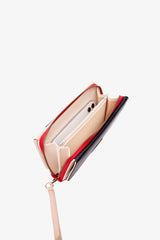 Loventa XL Renkli Cüzdan ve Clutch - Mix Siyah