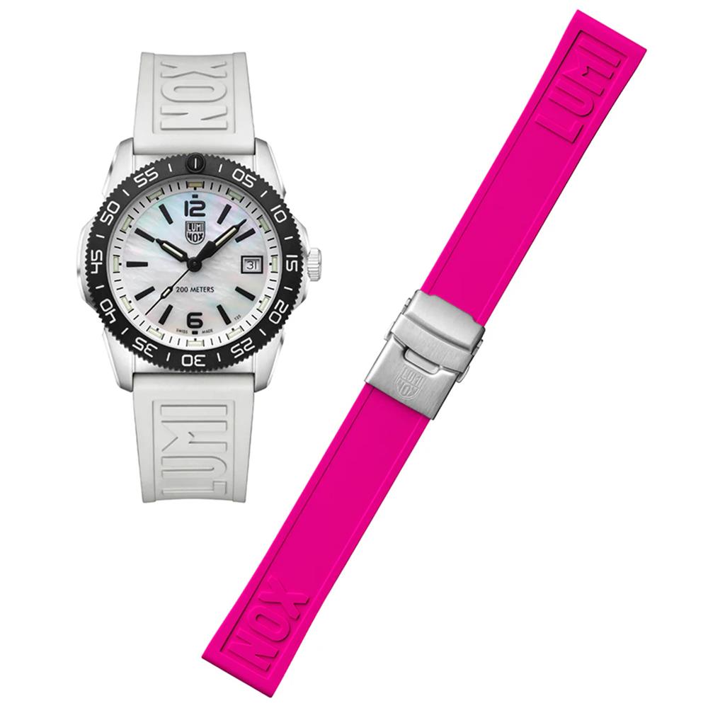 LUMINOX XS.3128M.SET PACIFIC DIVER RIPPLE (İsviçre Üretimi Ronda 515 Mekanizmalı) Erkek Kol Saati
