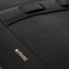 Matriarqe Magna Tote Bag in Leather - Black