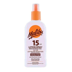 Malibu Sunscreen Spray Lotion SPF15 200ml
