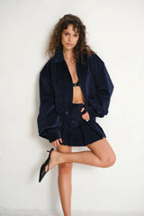 Manshet Eliza Jacket in Dark Blue