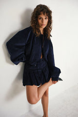 Manshet Eliza Jacket in Dark Blue