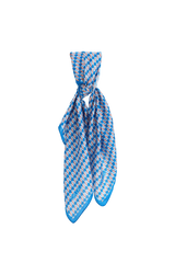 Dellel Deri Blue Freesia Scarf