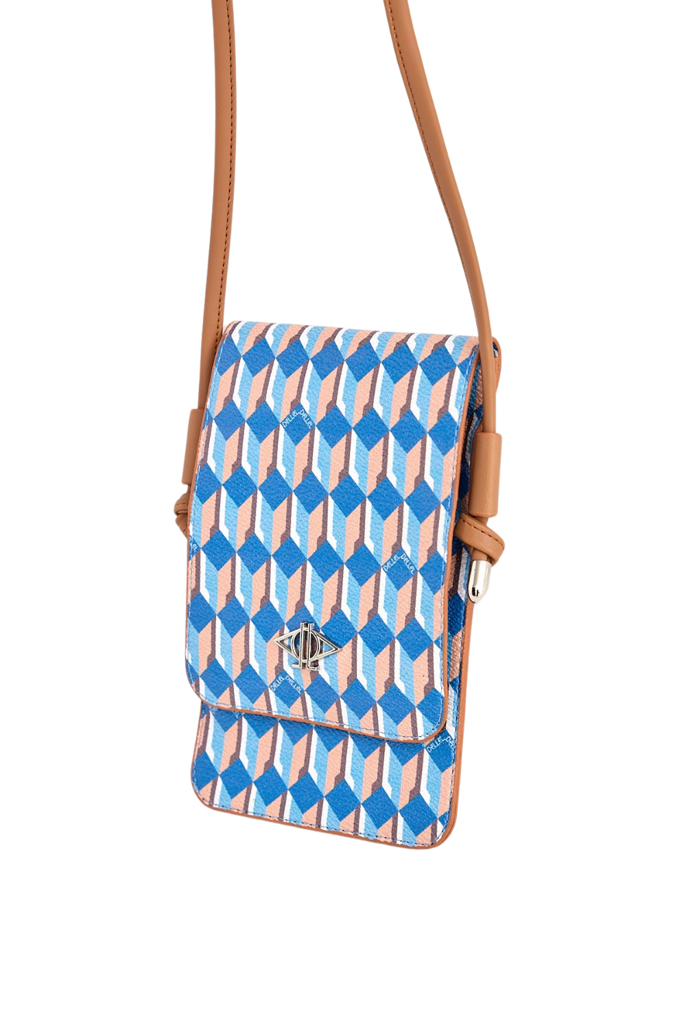 Dellel Deri Blue Helion Phone Bag