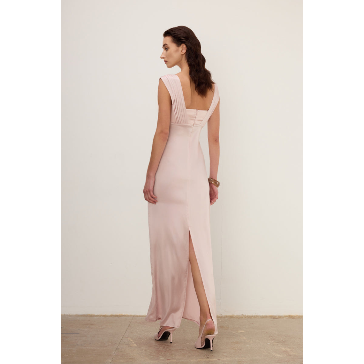 Saléa MELORA DRAPED POWDER SILK