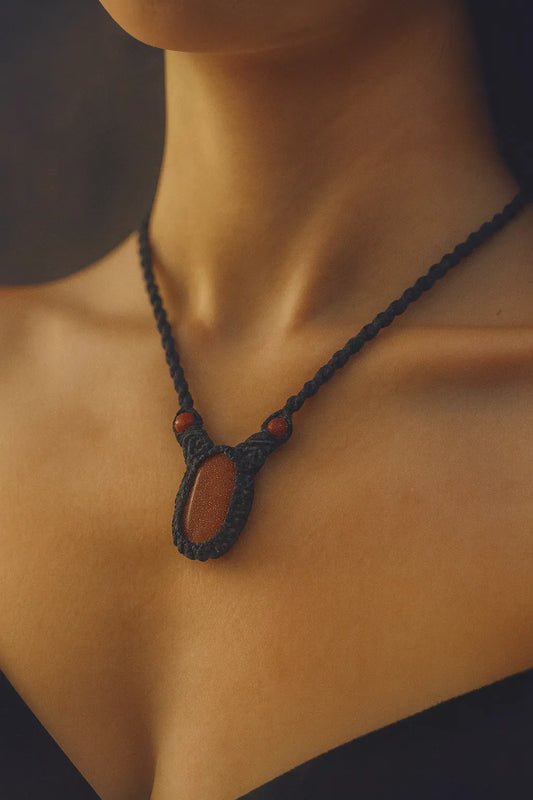 Mendora Starstone Glow Handmade Necklace
