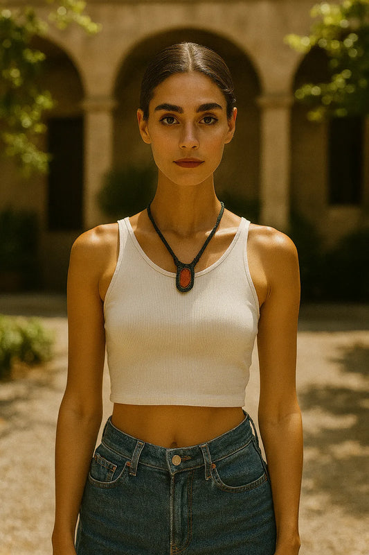 Mendora Starstone Glow Handmade Necklace
