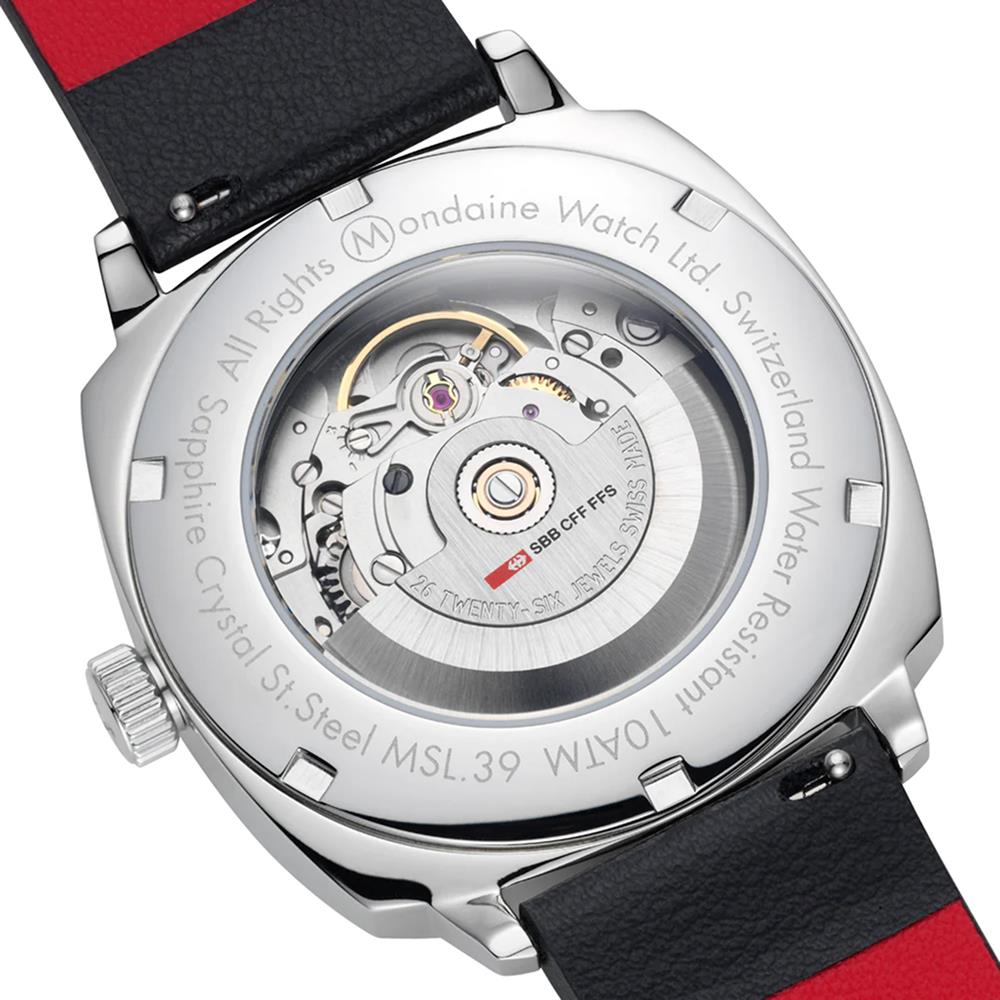 MONDAINE GRAND CUSHION MSL.3961B.LBV Otomatik Erkek Kol Saati