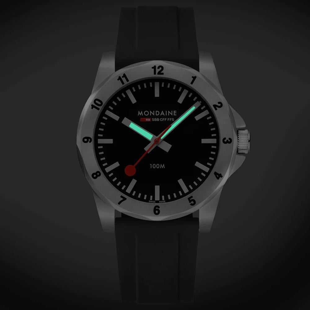 MONDAINE NUMERI MSN.42120.RB Erkek Kol Saati