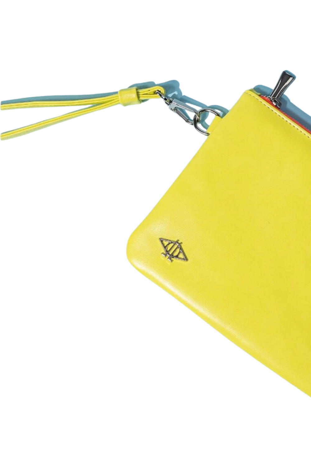 Dellel Deri Neon Yay Clutch