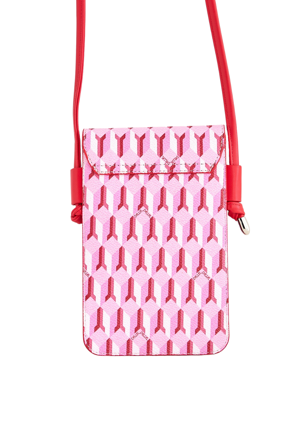 Dellel Deri Pink Helion Phone Bag