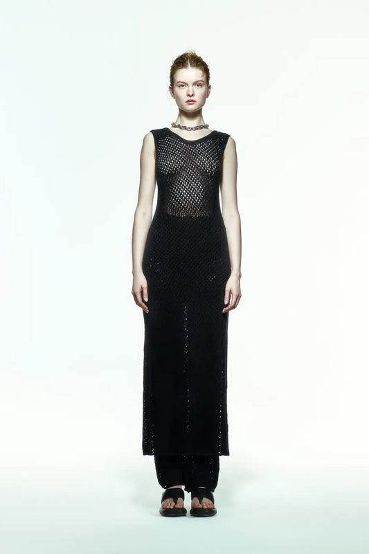Peploum Sukari Pants with Handmade Net
