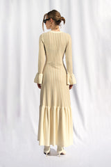 Peploum Amy Ruffle Maxi Dress