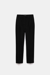 Peploum Mary Lacy Slim Fit Pantolon - Siyah