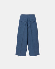 Peploum Nomi Trousers in Denim Blue