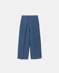 Peploum Nomi Trousers in Denim Blue