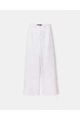 peploum Toba Trousers in Coral White