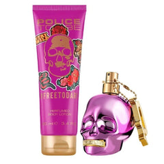 Police Freetodare EDP 40 ml+Perfumed Body Lotion 100 ml Women's Perfume Set