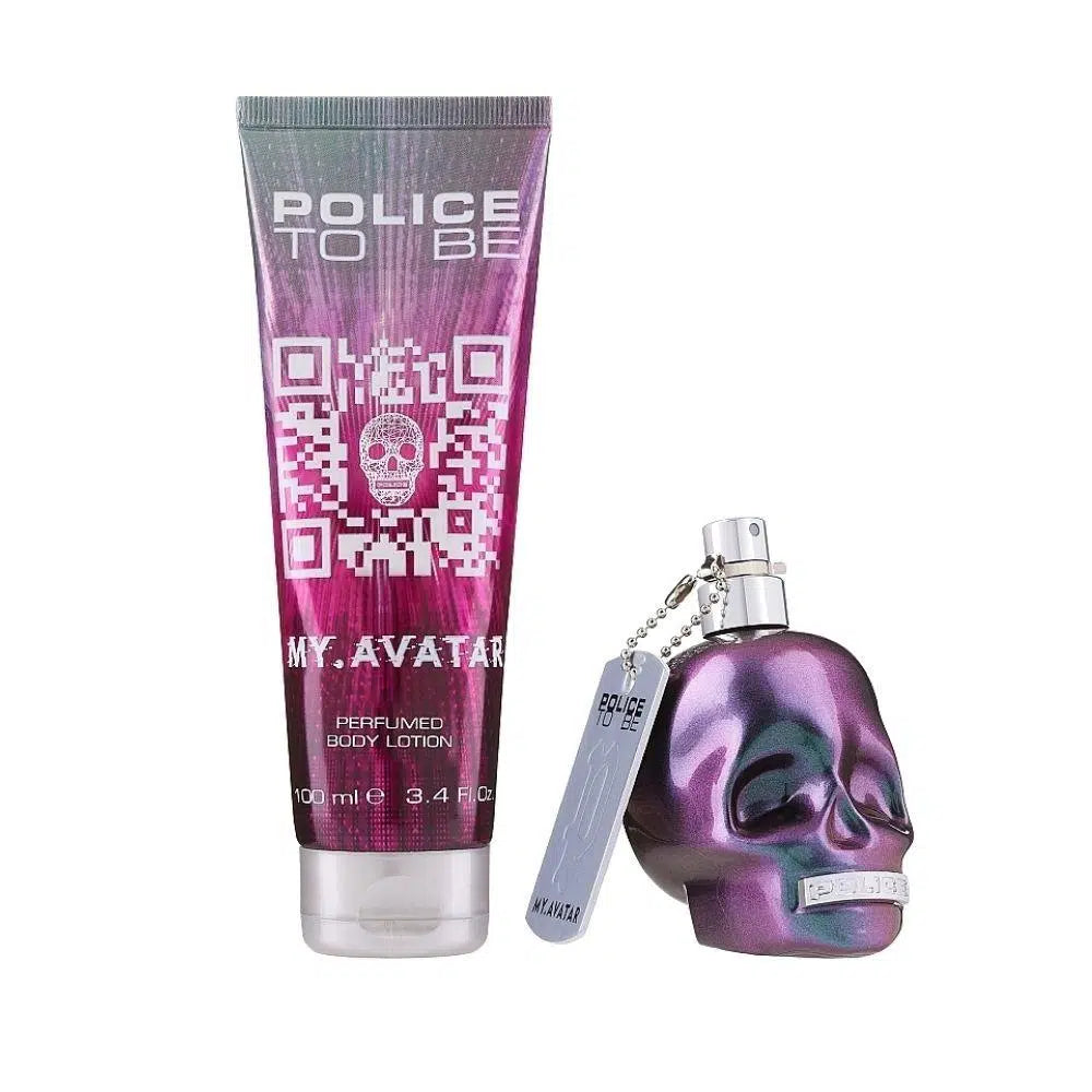 Police To Be My.Avatar EDP 40 ml + Perfumed Body Lotion 100 ml Women's Perfume Set