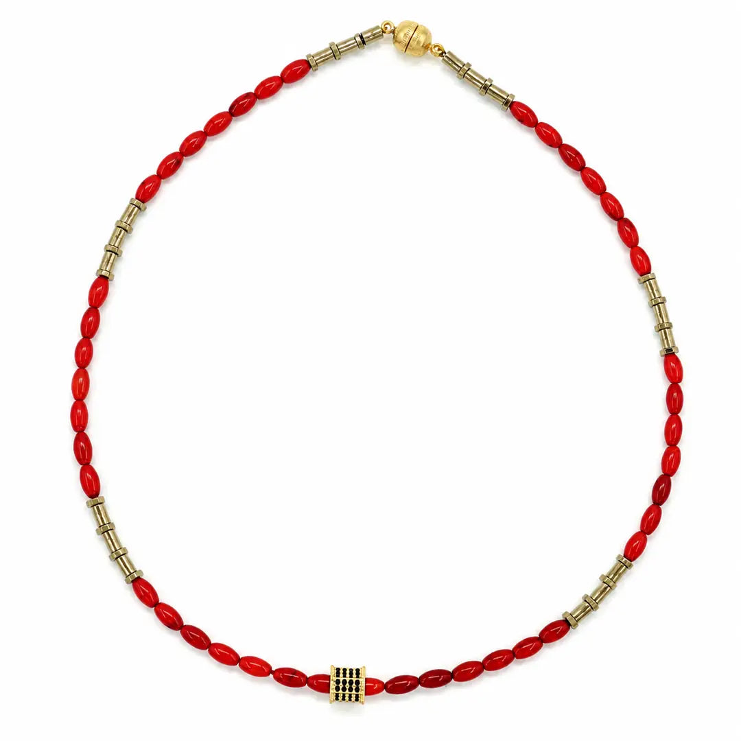 Chaseldor Rosalie Natural Stone Necklace