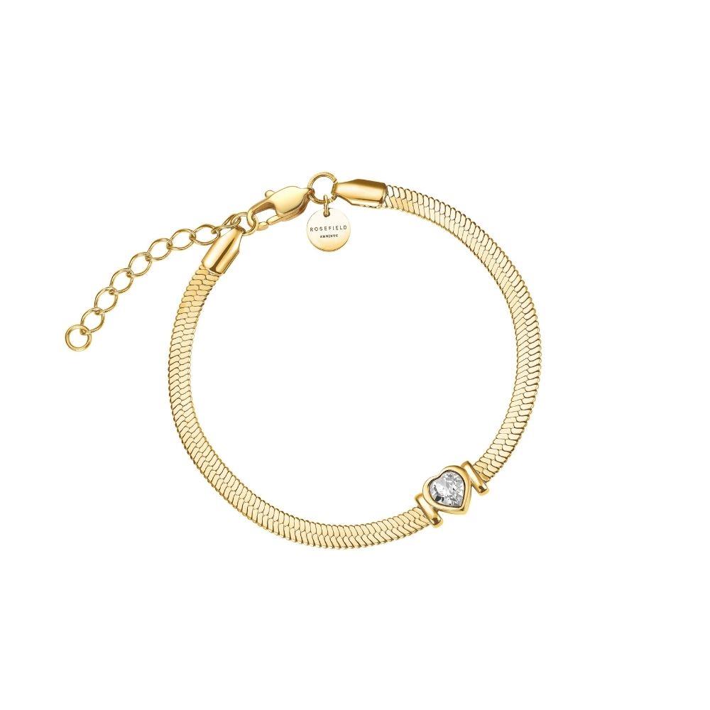 ROSEFIELD JBSWG.J1010 Kalp Kristal Çelik Bileklik