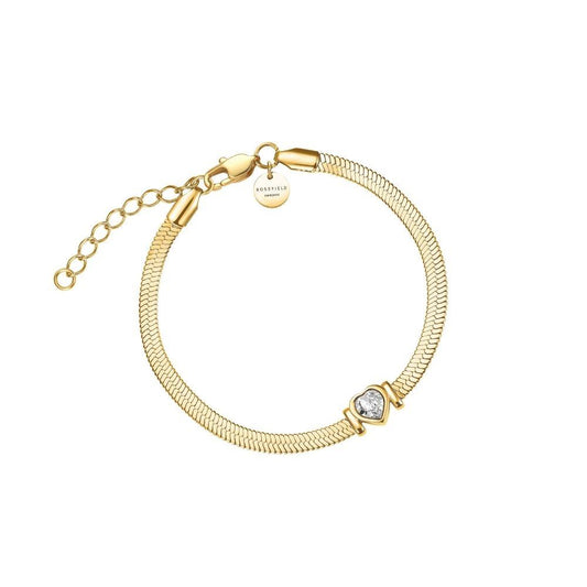 ROSEFIELD JBSWG.J1010 Kalp Kristal Çelik Bileklik