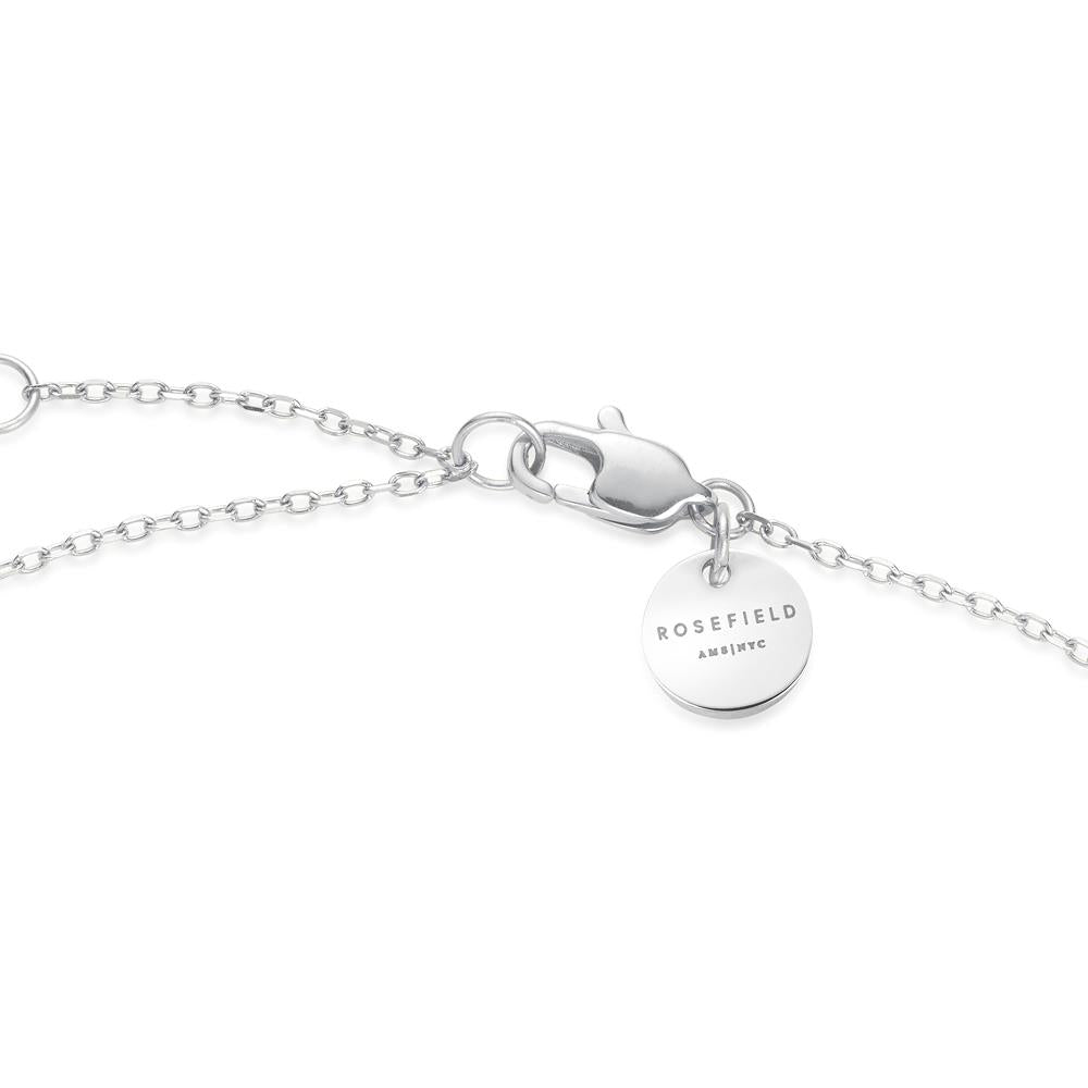 Rosefield JNMSS.J1327Gümüş Renk Karışık Kristal Çelik Kolye