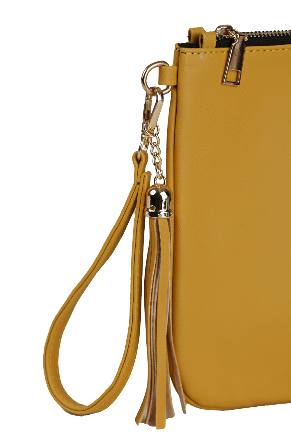 Dellel Deri Yellow Clutch