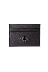 Dellel Deri Black Card Holder