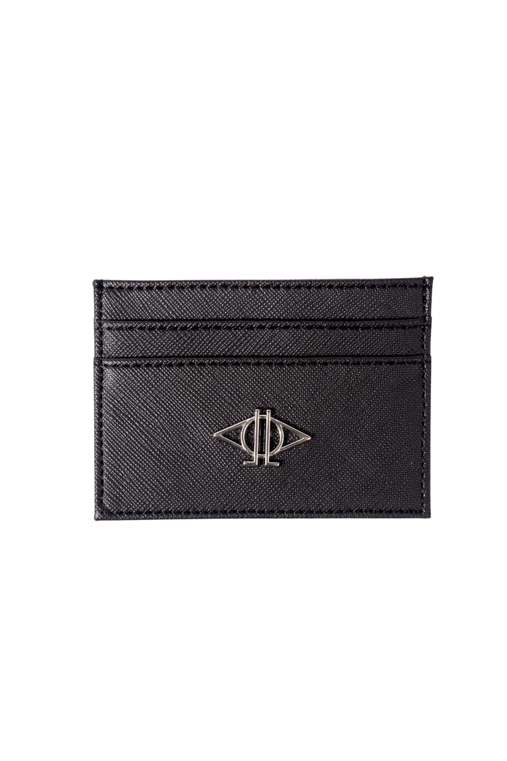 Dellel Deri Black Card Holder
