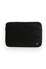 Dellel Deri Black Laptop Bag