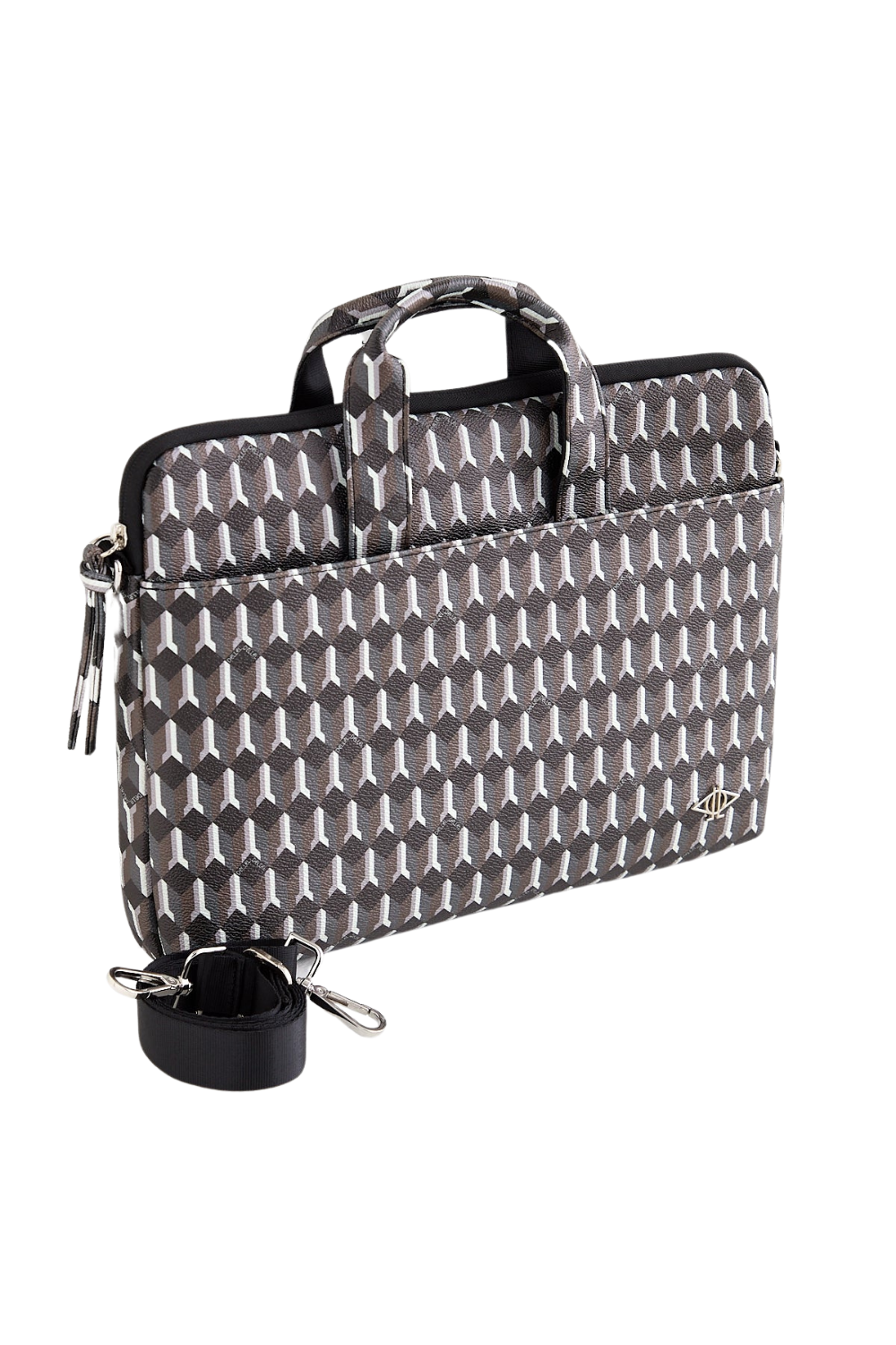 Dellel Deri Black Lunar Briefcase