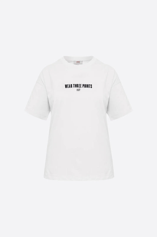 Wear Three Points White Weekend Oversize T-Shirt