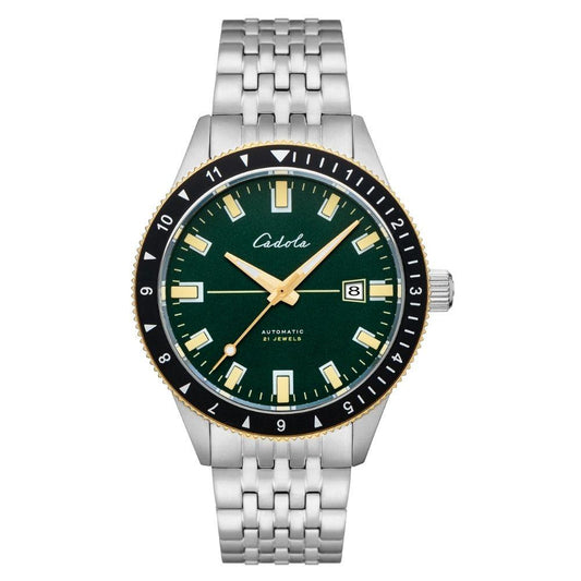 TAHITI LIMITED EDITION BAVARIAN GREEN CD-1006-66 Otomatik Erkek Kol Saati