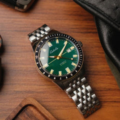 TAHITI LIMITED EDITION BAVARIAN GREEN CD-1006-66 Otomatik Erkek Kol Saati