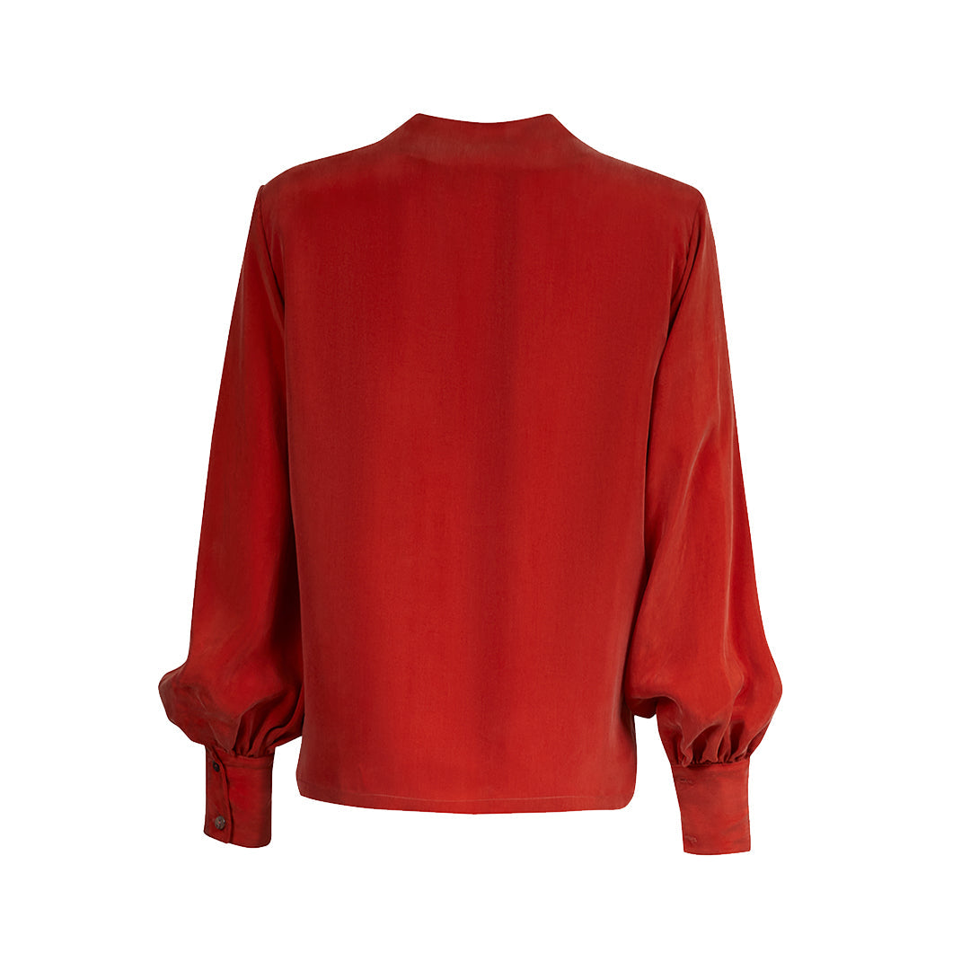 ipek akarca tr Angel Blouse 100% Vegan Silk