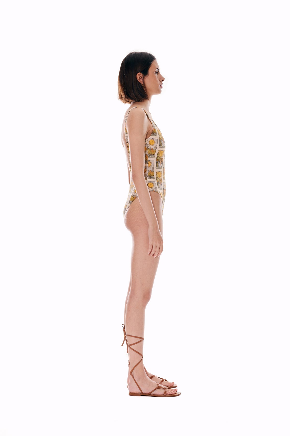 WAYT Tarot Print Recycled Swimsuit