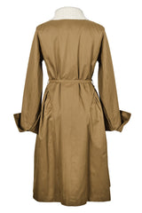 WAYT Grotesque Dreams Khaki Trench Coat