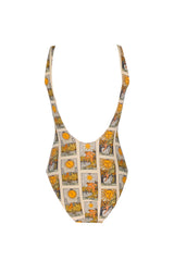 WAYT Tarot Print Recycled Swimsuit