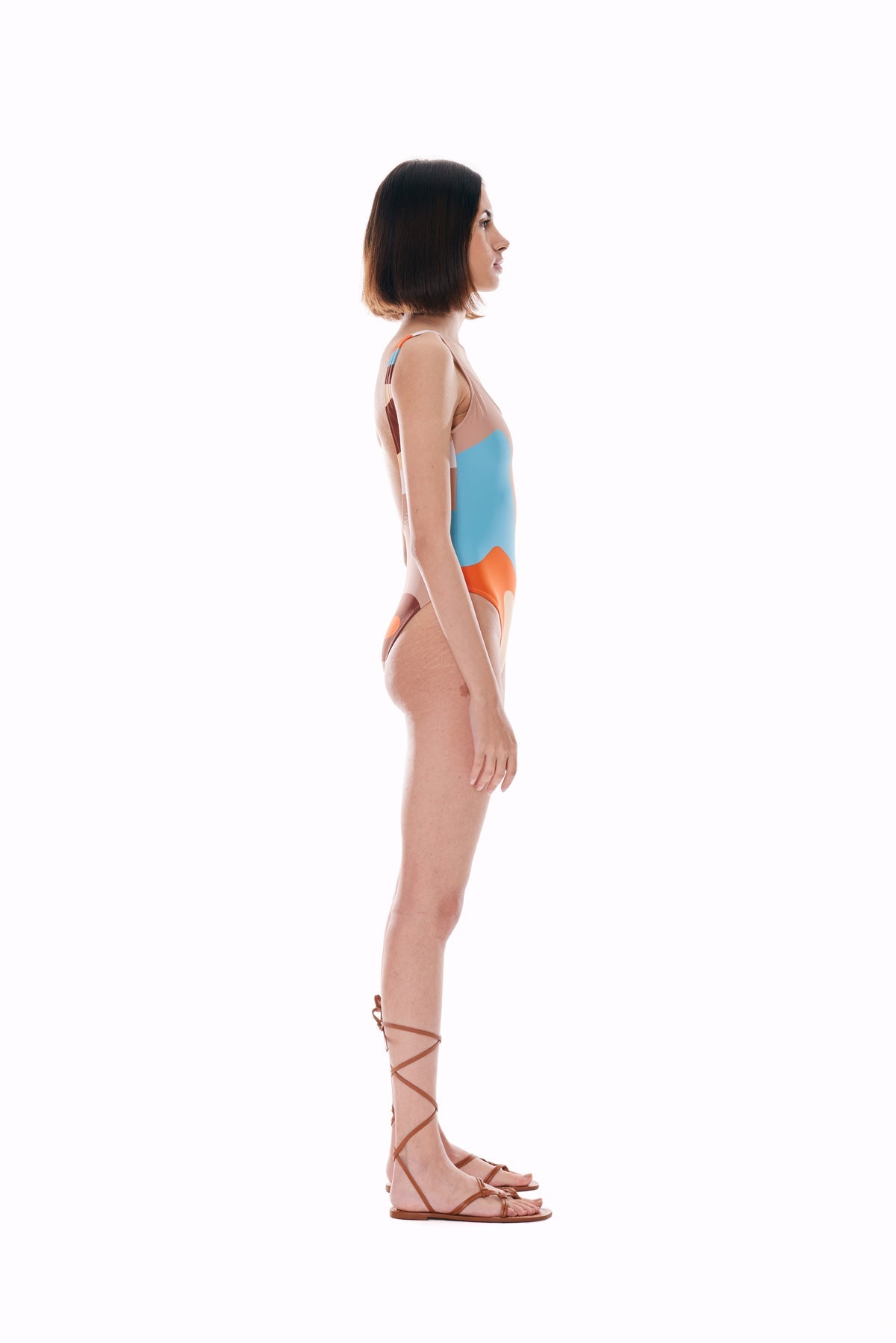 WAYT Mars Print Recycled Swimsuit