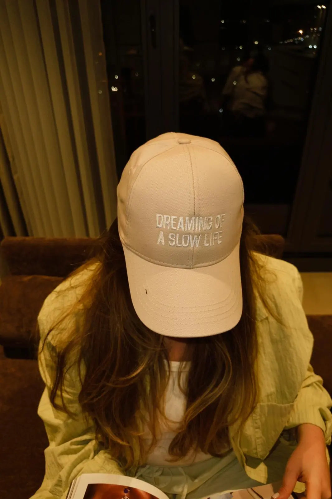 Edda DREAMING OF A SLOW LIFE - BASEBALL Şapka